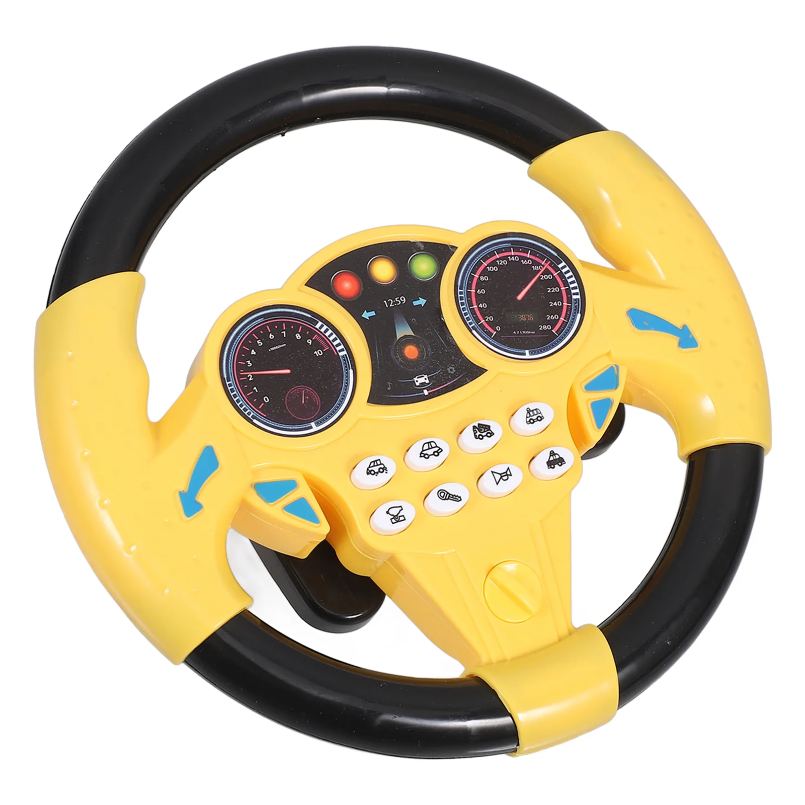 

Children's Toy Steering Wheel Light Car Seat For Kids Toys Driving Simulator Interactive Learning