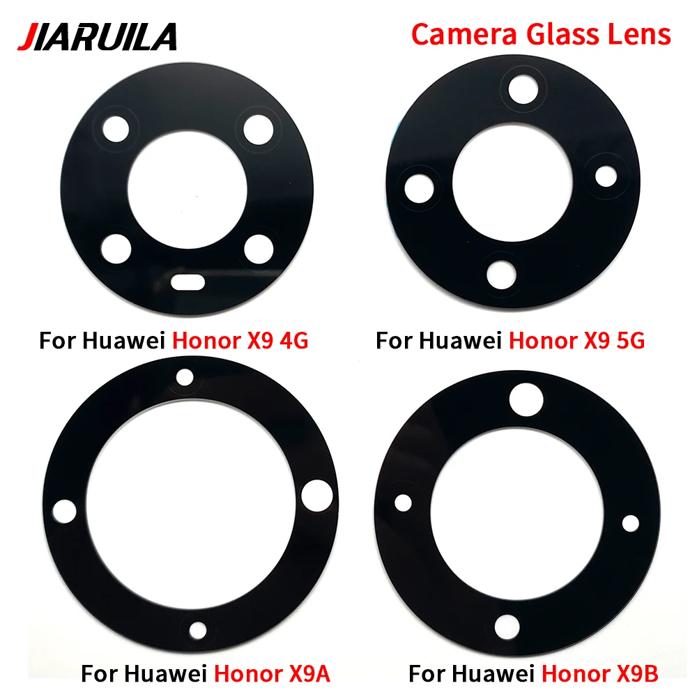 10Set Back Camera Glass Lens For Huawei Honor X5 Plus X6 X6S X6A X7A X7B X8 4G X8A X8B X9 4G X9 5G X30 X9A X9B