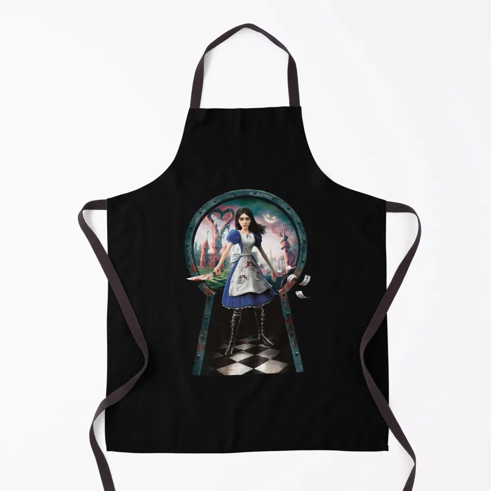 Alice: Madness Returns Apron New year's Home And Kitchen Kitchen on the wall Utensils For Kitchen Apron