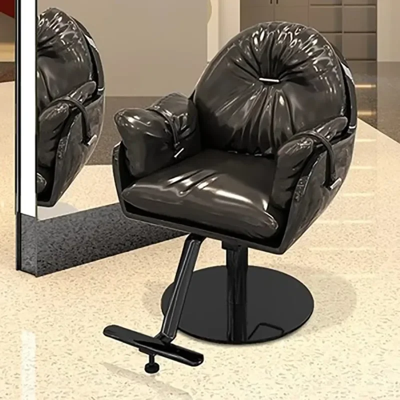 Nordic Luxury Barber Chair Modern Comfortable Nordic Simple Hairdresser Chair Aesthetic Fashion Kapperstoel Hair Furniture