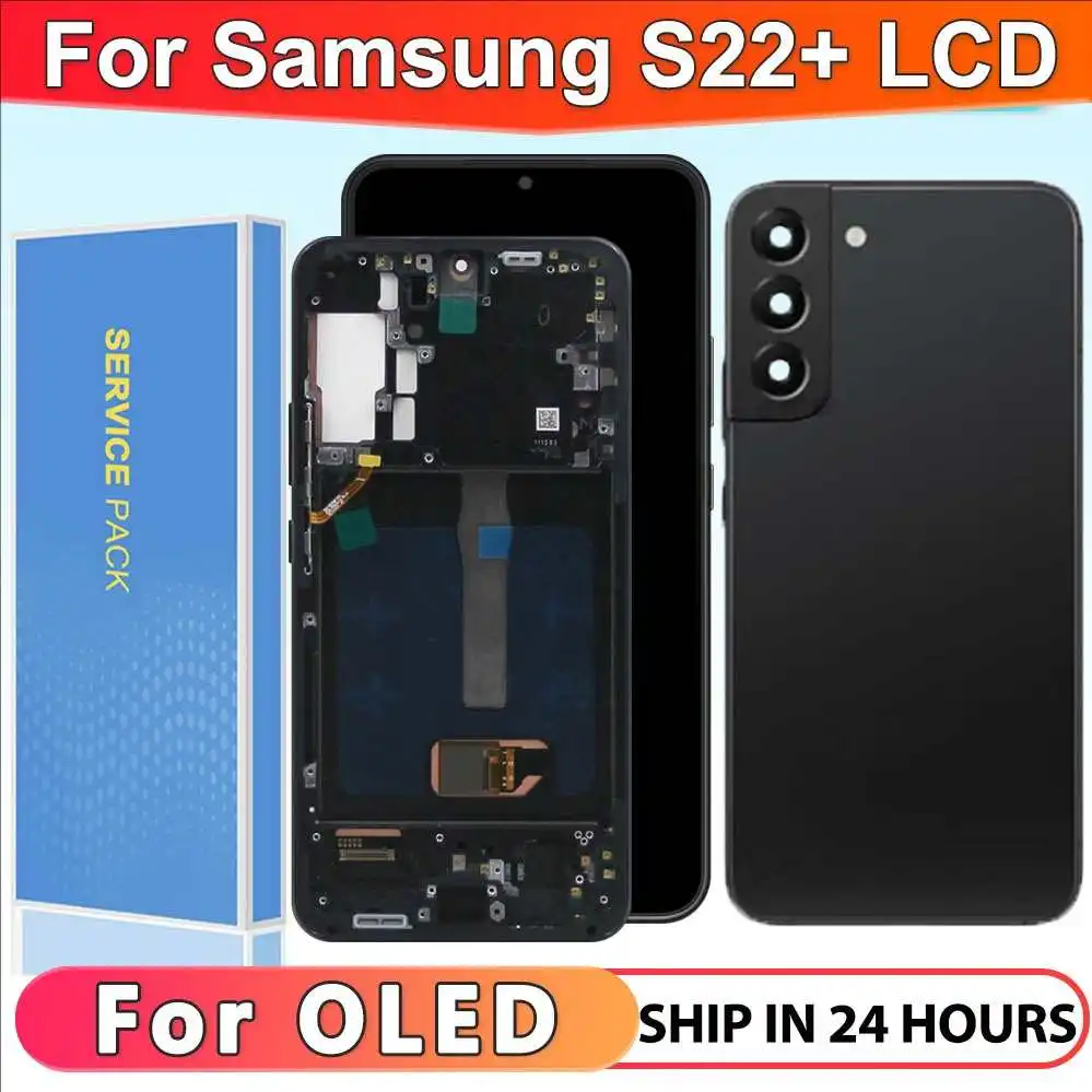 OLED Display For Samsung Galaxy S22 Plus LCD Display Touch Screen Assembly For Samsung S22+ S906B S906U S906W S906N S906E LCD