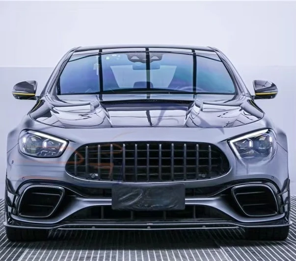 Auto Parts Carbon Fiber Body Kit For E63S Es Carbon Front Scoop Diffuser Spoiler Hood
