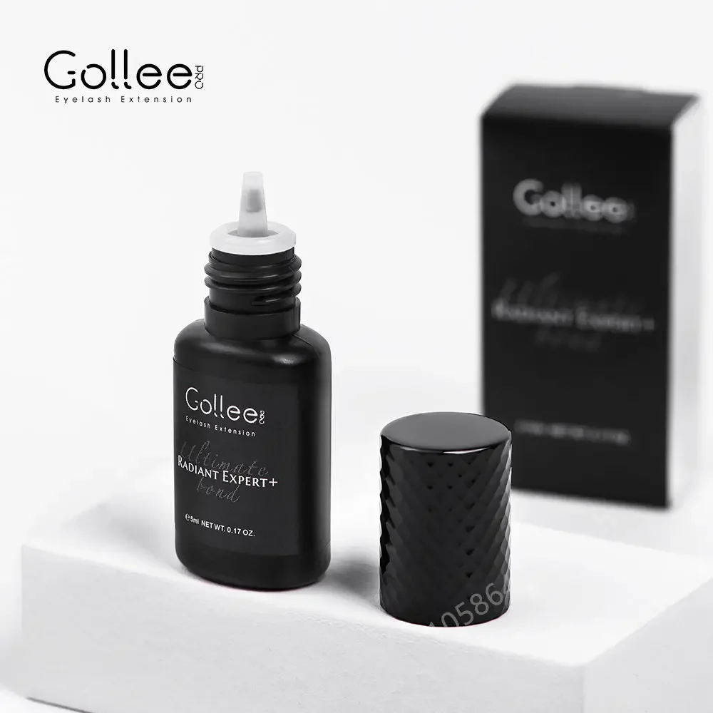 Gollee 0.5s Eyelash Extension Glue Fast Drying Professional Eyelash Adhesive Waterproof Lashes Supplies For Salon Eyelash Glue