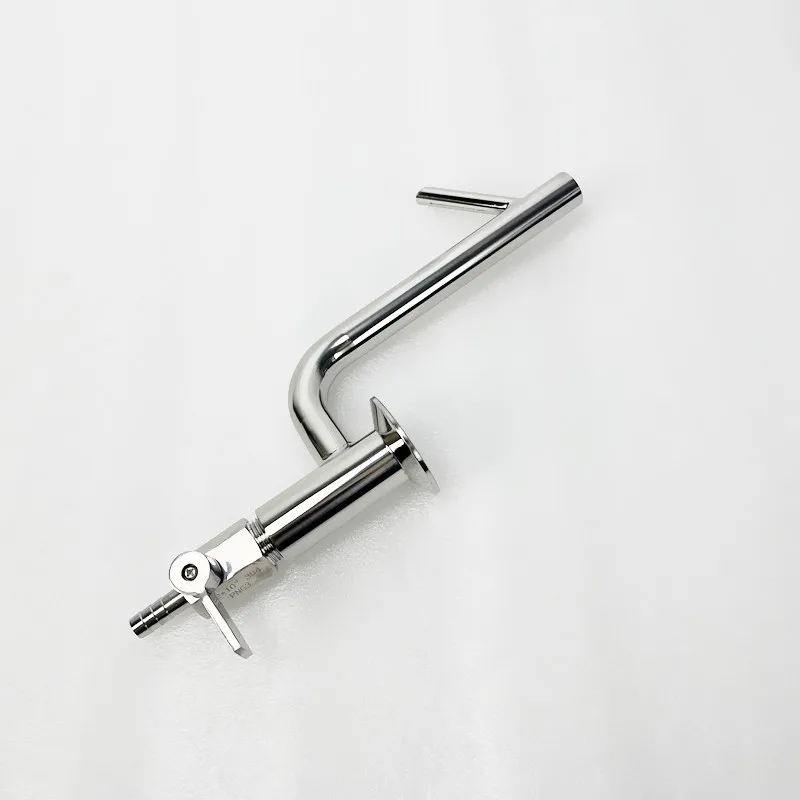 OD50.5mm Tri-clamp Parrot Outlet Device For The Preparation Of Pure Dew,Essential Oil And Homebrew Distillation SS304