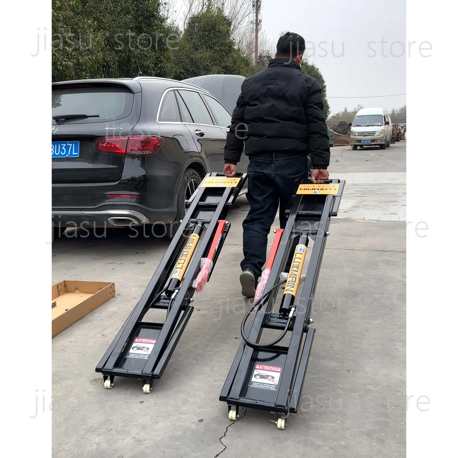

Lift Mobile Portable Scissor Platform Auto Repair Lift Quick Repair Quick Protection Car Lift Platform