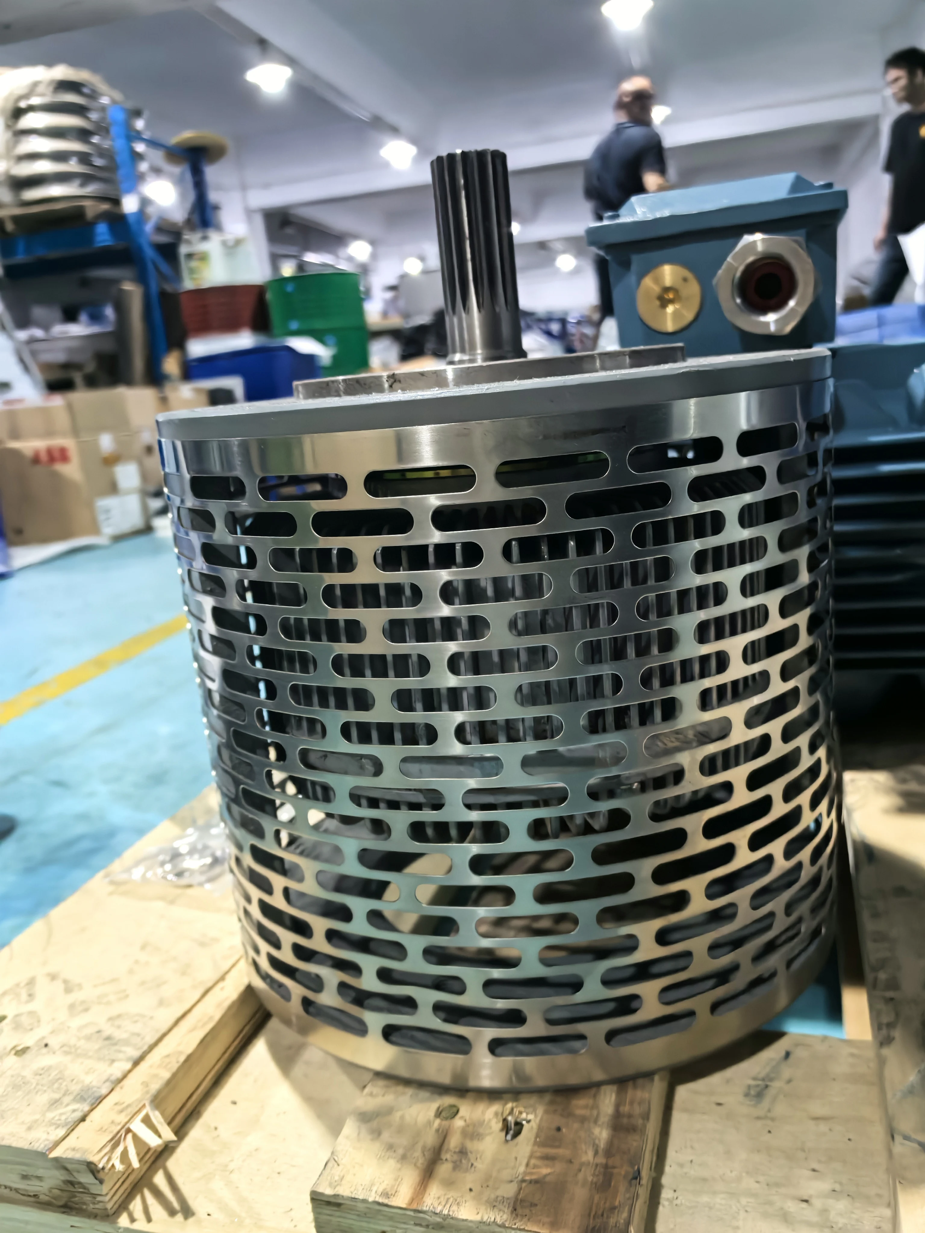 Gantry Crane Motor Driven Magnetic Coupler Magnetic Coupling Cable Reel For Ship Unloader With DC Motor