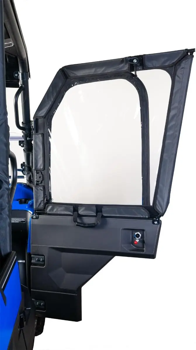 Utv Framed Upper Door Kit Compatible With Kawasaki Mule Pro Fx/Fxt 2015-2023 Utv Models | Cab Enclosure