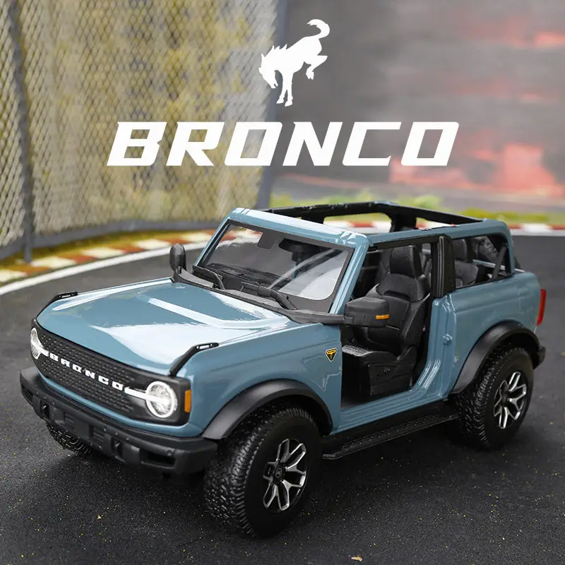 

Genuine Maisto Cars Toys For Collector Genuine Alloy Cars Cars Ford Lie Horse Ornament 1:18 2021Bronco Badlands