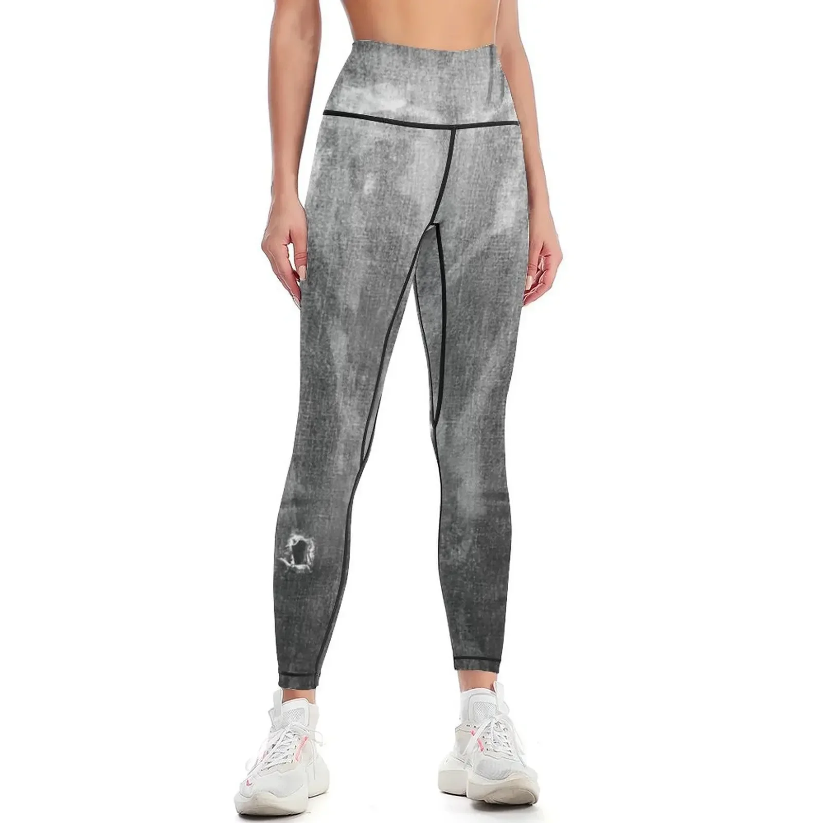 

bleached Jeans Leggings Women's sports gym clothing harem pants Women sports Womens Leggings