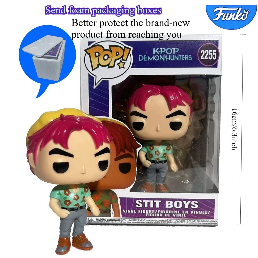 New Anime Demon Hunter K-pop Style Action Figures Rumi Zoey Mira Saja Boys Cosplay Vinyl Toys Fan Gift Ornaments