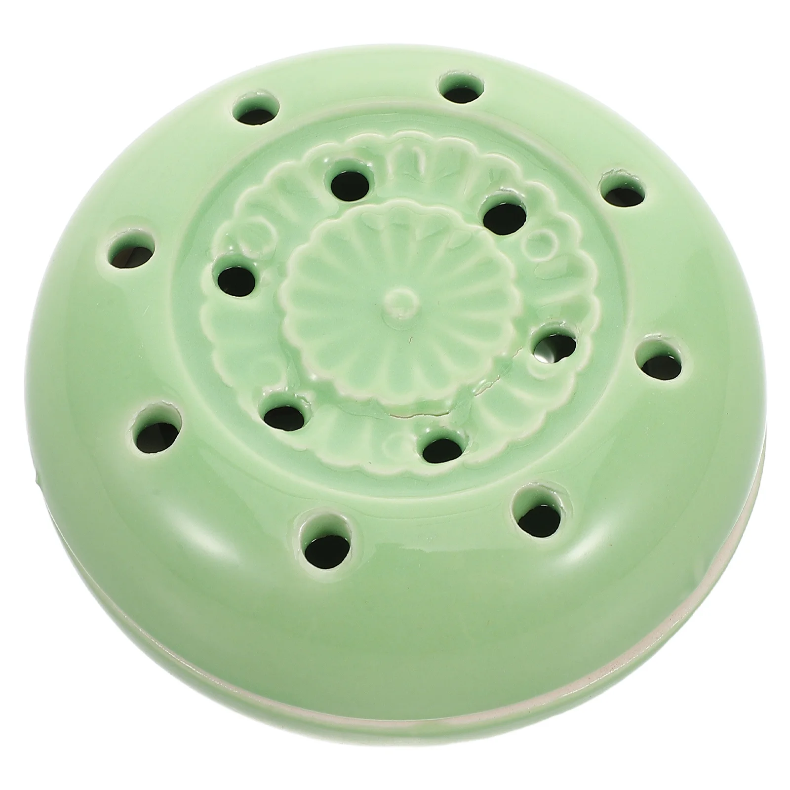 

Портативная керамическая коробка для прижигания с защитой от ожогов, держатель горелки для моксы, традиционный инструмент для прижигания для домашнего офиса, путешествий