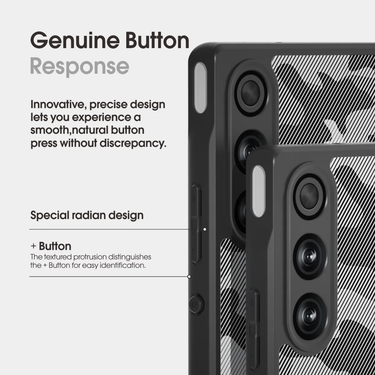 voor nubia RedMagic 10 Air Case Camo [Schokbestendig] [Anti-Kras] - IBMRS Militaire Matte Cover, Gaming Telefoon Bescherming