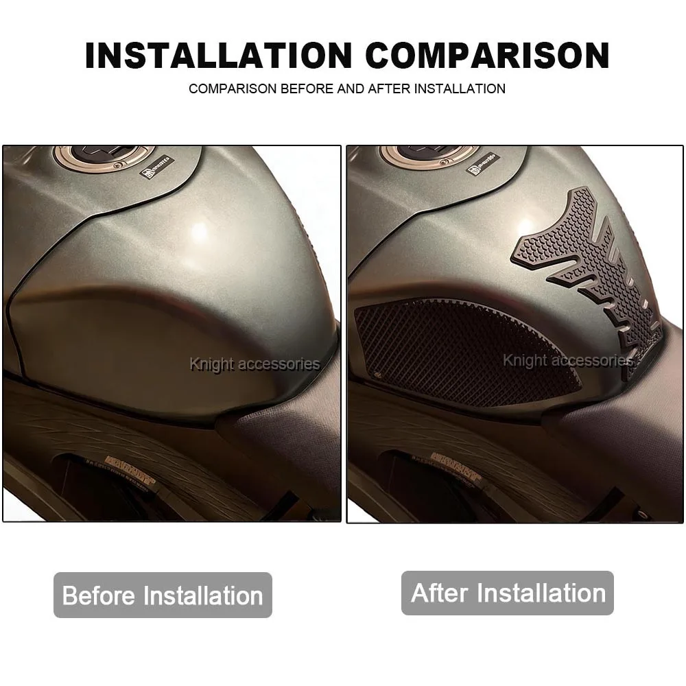 Tank Pad Motorcycle accessories Fuel Tank Pad For Hayabusa GSXR1300 GSXR 1300 2021-2025 Non-slip Side Fuel Tank Waterproof Pad