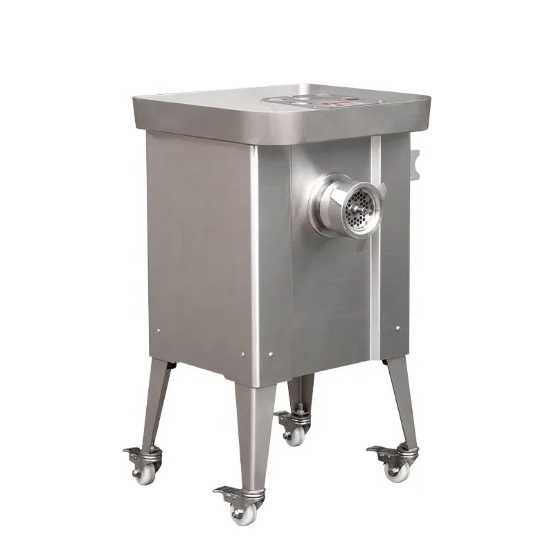 Industrial Fresh Meat Grinders Mixer Commercial Beef Pork Meat Grinding Equipment Electric Frozen Meat Mincer Machine