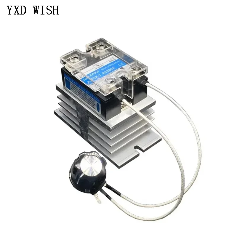 12000W SCR Electronic Voltage Regulator AC 110V 220V 380V Temperature Speed Adjust Controller Dimming Dimmer Thermostat