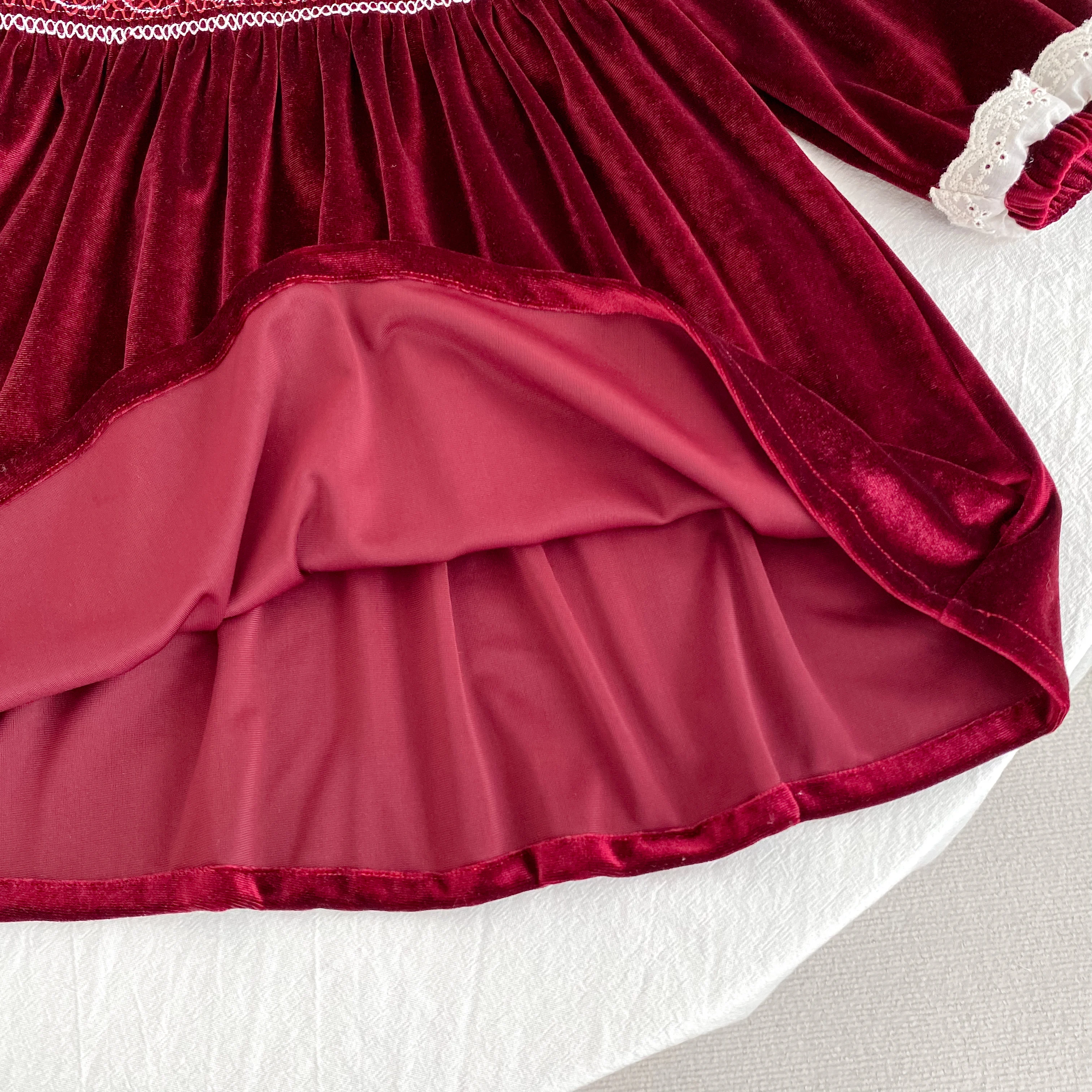 Neue Weihnachten Kinder Party Kleid Baby Bodys Schwestern Kleidung Herbst Schwestern Mädchen Prinzessin Kleid Spitze Rot Neue Jahr Kinder Kleidung – Detail 27