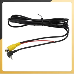 1PC Car AV In Video Cable Adapter 2.5mm AV Jack Male Plug To Female Adapter Cable For GPS Rear Camera Converter Cable