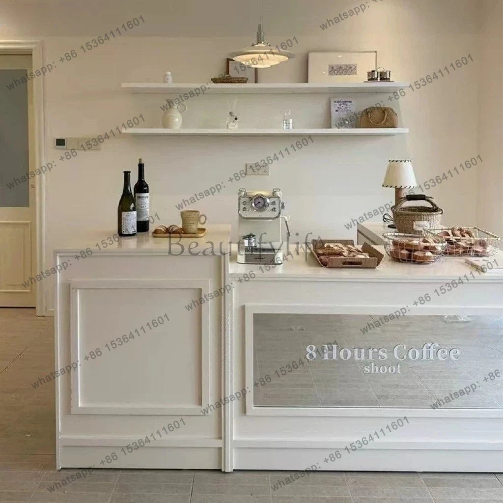 Buyer Store Clothing Cashier Counter Flower Shop Beauty Salon Front Desk Center Island Cabinet