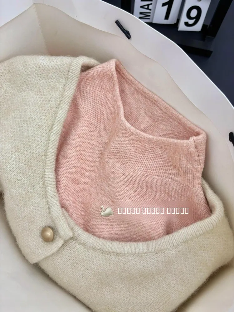 قاعدة طويلة ناعمة صديقة للبشرة irt طبقات أساسية للخريف والشتاء محبوكة بياقة عالية متوسطة الطول نقية...