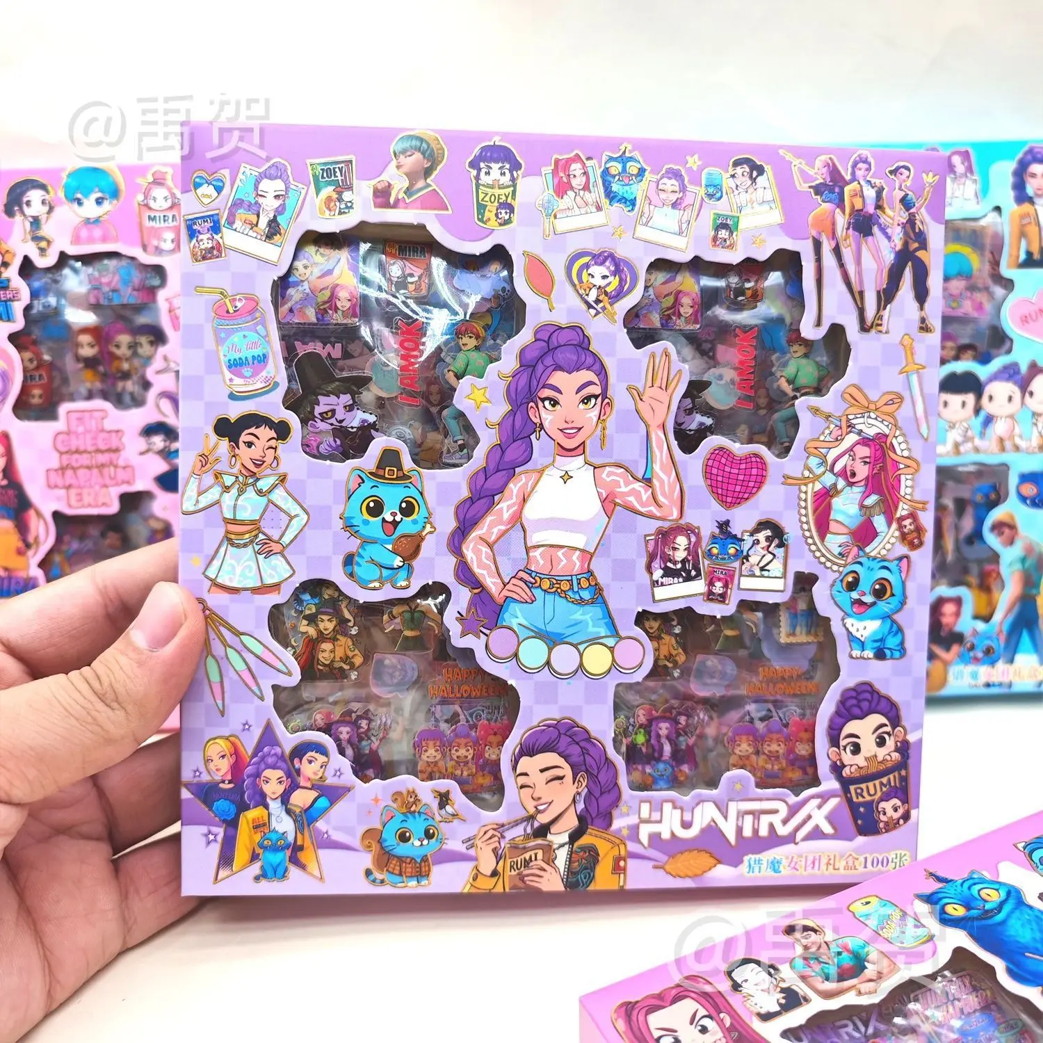 1-11 Stück K-POP Witch Hunters 100 Aufkleber-Geschenkset, handgefertigtes Notizbuch, exklusive dekorative Aufkleber, DIY-Abziehbilder, 2022, trendiges neues A