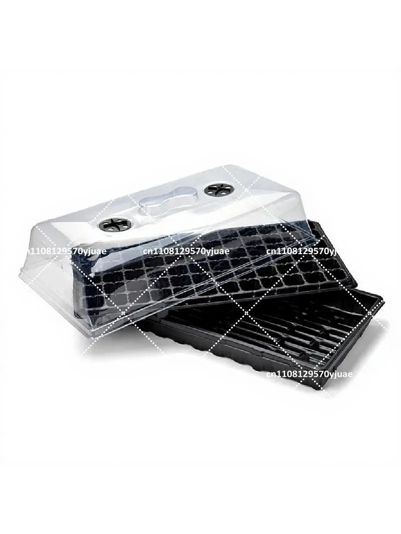 Durable Plastic Seed Starting Tray with Cover for Vegetable Plant Germination Nursery