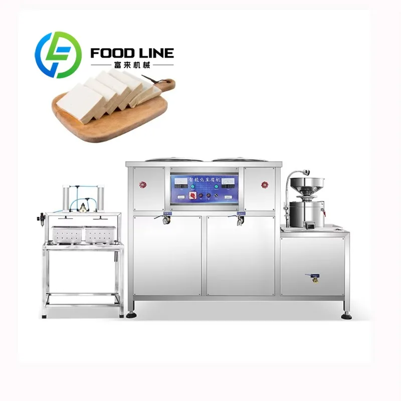 Adjustable Texture Tofu Maker Flexible Parameter Setting Produce Soft Firm Extra Solid Tofu For Different Cooking Requirements