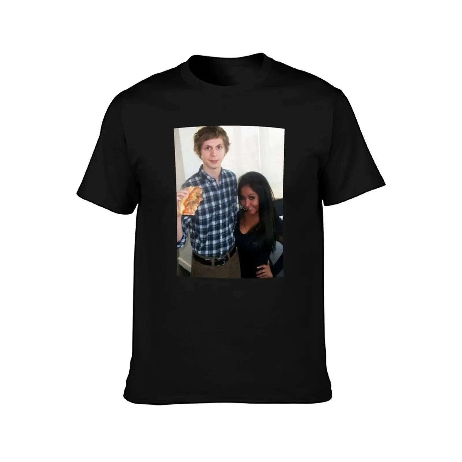 Michael Cera and Snooki T-Shirt shirts graphic tees vintage graphic tee Men's t shirts