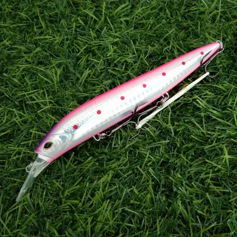 Noeby 1pc 135mm 41g Sinking Minnow Fishing Lures Wobbler Jerkbait Long Casting Artificial Hard Bait for Sea Bass Fishing Lure