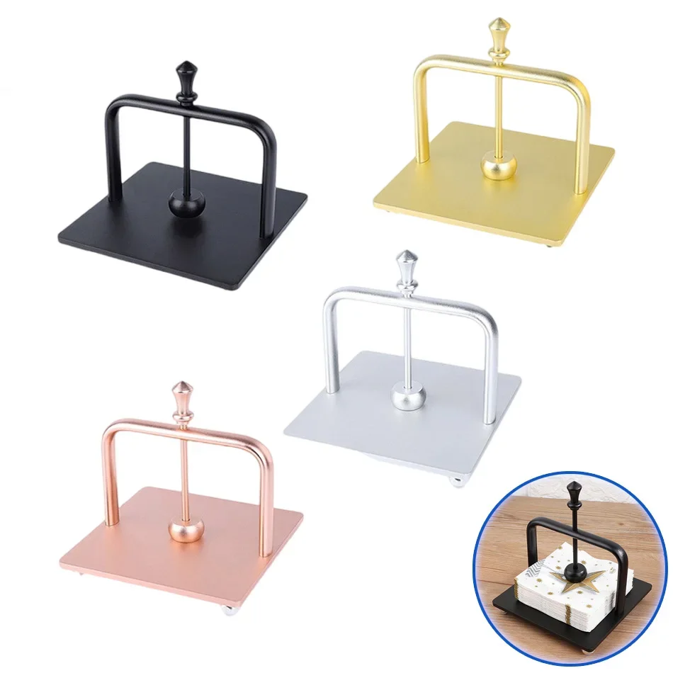 

Подставка для кухонной бумаги, алюминиевый, розовое золото, черный, серебристый, для дома, ванной комнаты, квадратная вешалка для бумажных полотенец, держатели для салфеток, полка