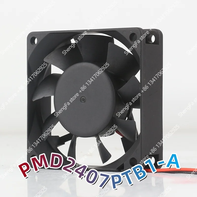 Original SUNON PMD2407PTB1-A 24V 4.3W 7CM 70X70X25MM 7025 3-wire variable frequency fan for the inverter