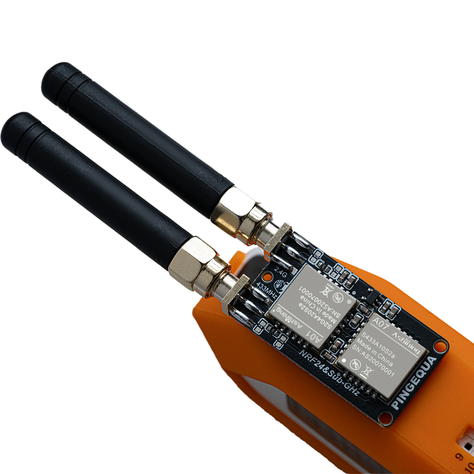 Flipper Zero 2-in-1 RF Development Board NRF24 + CC1101 Wireless Module 2.4GHz & 433MHz Auto Switch Plug and Play