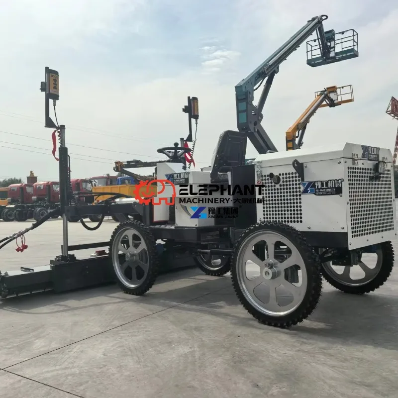 Low Noise and Energy Saving Leveling for Factory Floors Parking LotsEnergy-SavingLaser Screeding Equipment