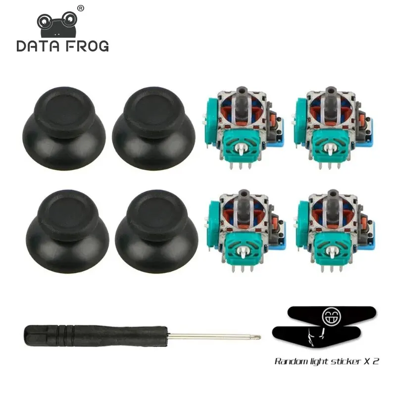 DATA FROG Analog Joystick for PS4 Controller Levers Spare Parts for Playstation 4 Accessories for PS4 Slim/ Pro Gamepad