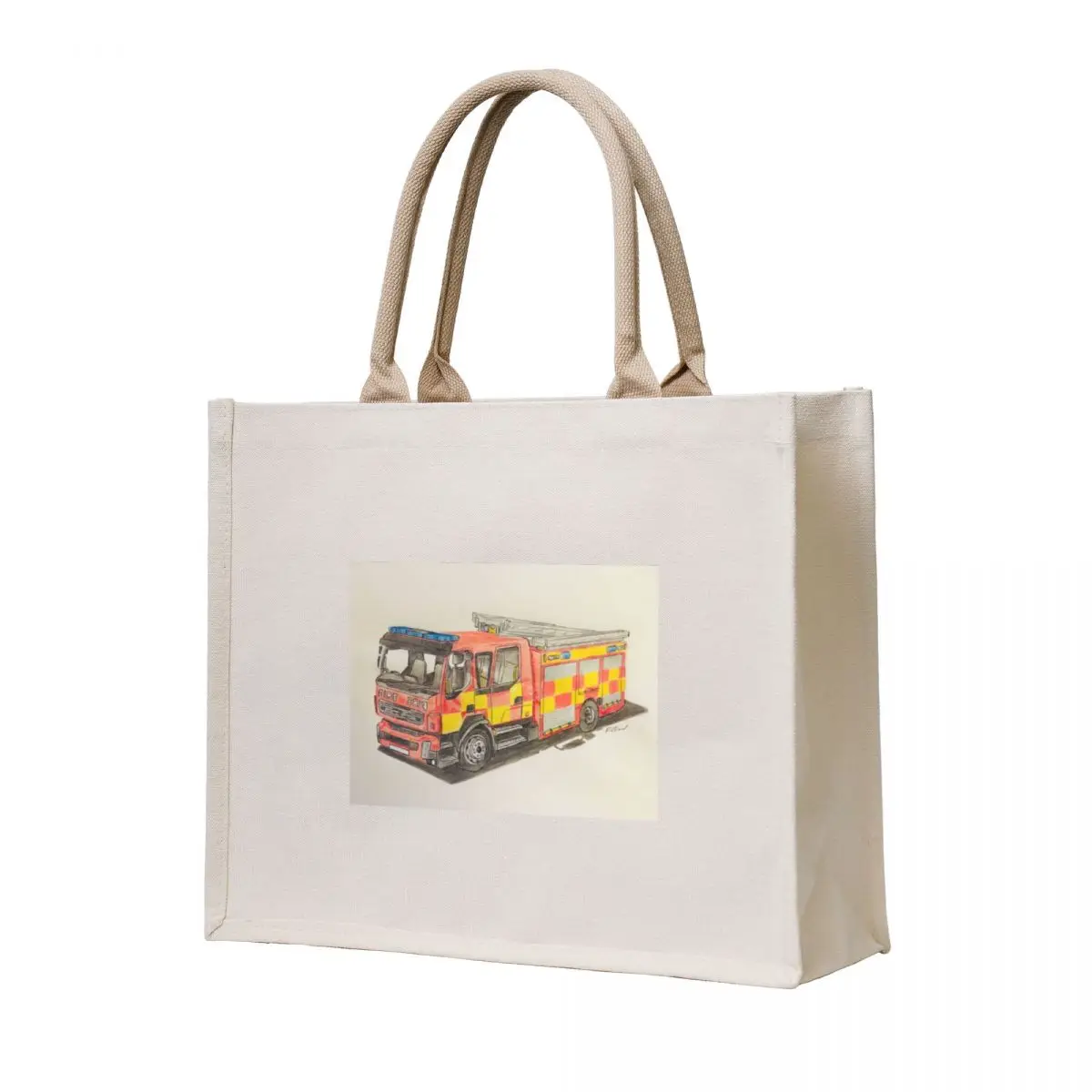 

UK fire truck Tote Bag tote bags cloth bags Women's bag personalized tote the bag