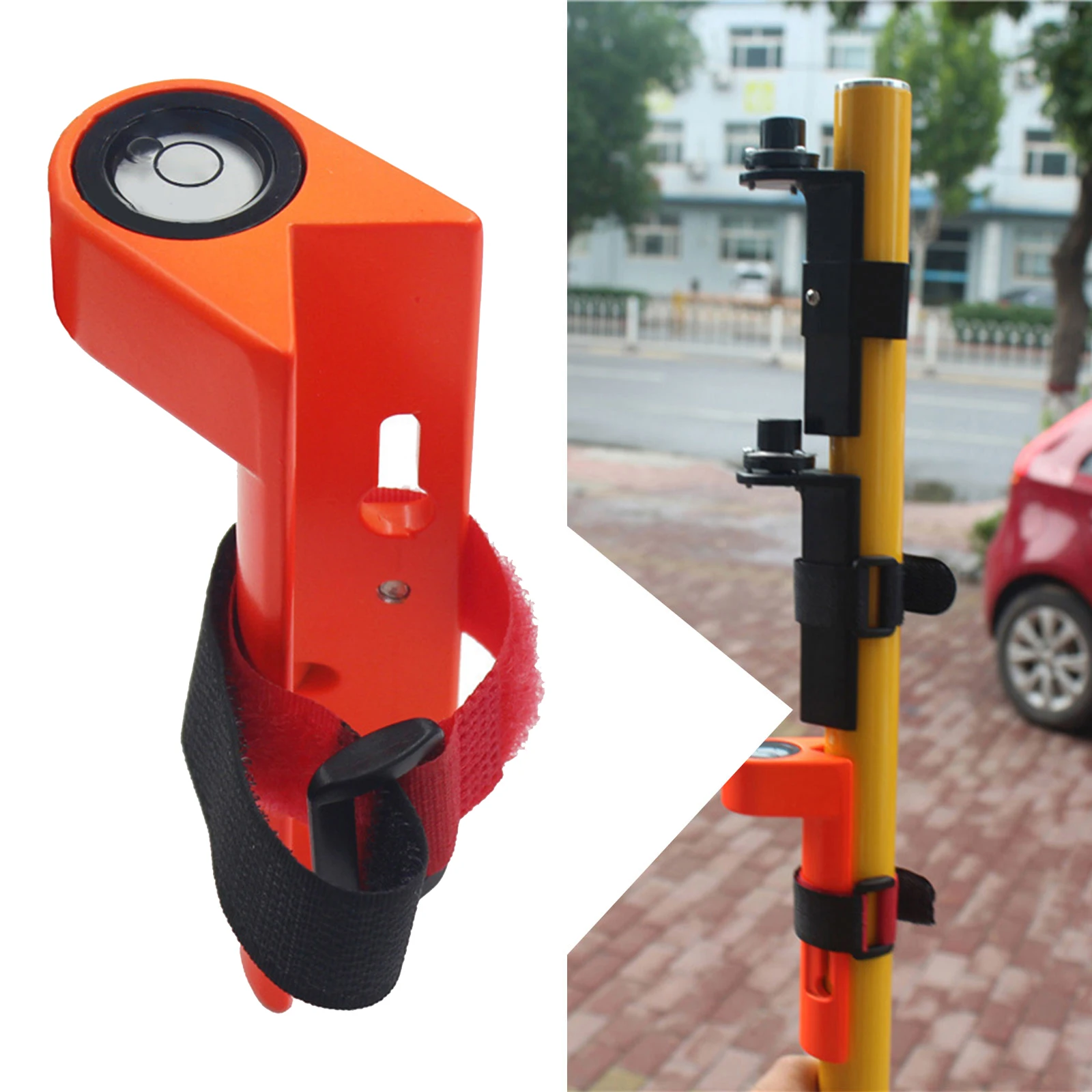 Grade Rod Level Bubble Degree Level Carbon Centering Pole Alloy Grade Rod Round or Square Rods