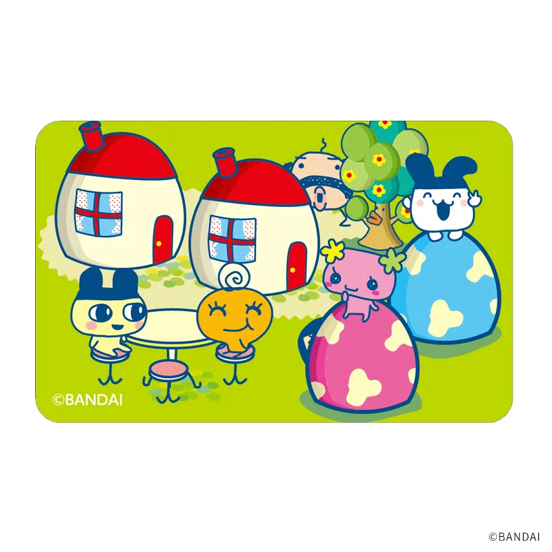 نموذج جديد تماغوتشي الكرتون صريف بطاقة شفافة تغيير لون أنيمي محيط بطاقة الهاتف الكمبيوتر Diy لاصقة تزيين