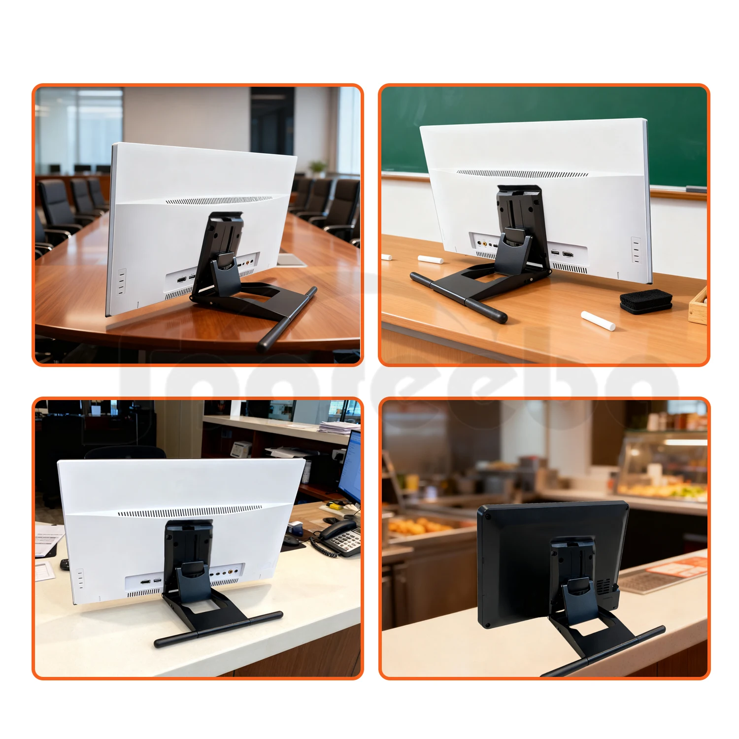 14-27'' LCD Monitor Base Bracket/Digital Graphics Tablet Display Stand/Folding Universal Holder for WACOM/HUION/XP-PEN