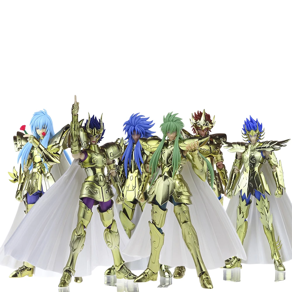 Saint Seiya Myth Cloth EX Scorpio/Defteros/Manigoldo/Capricorn/Leo The Gold Lost Canvas LC Knights of the Zodiac Action Figures