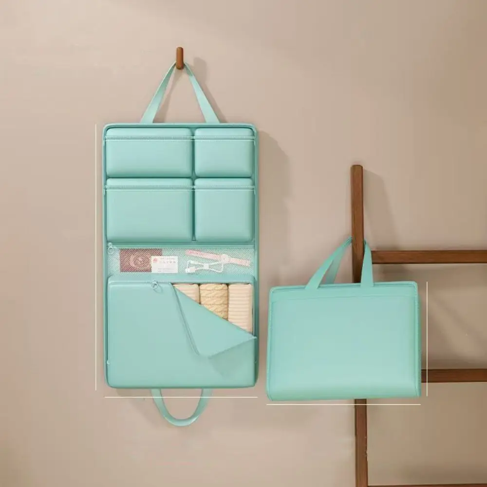 Borsa da viaggio 7 in1 Multi tasche Borsa di separazione per indumenti interni di grande capacità Borsa da viaggio pieghevole con cerniera antipolvere