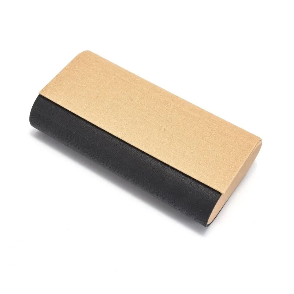Double Layer Double Eyeglasses Case PU Leather Large Capacity Eyeglasses Holder Waterproof Scratch Resistant Glasses Case Women