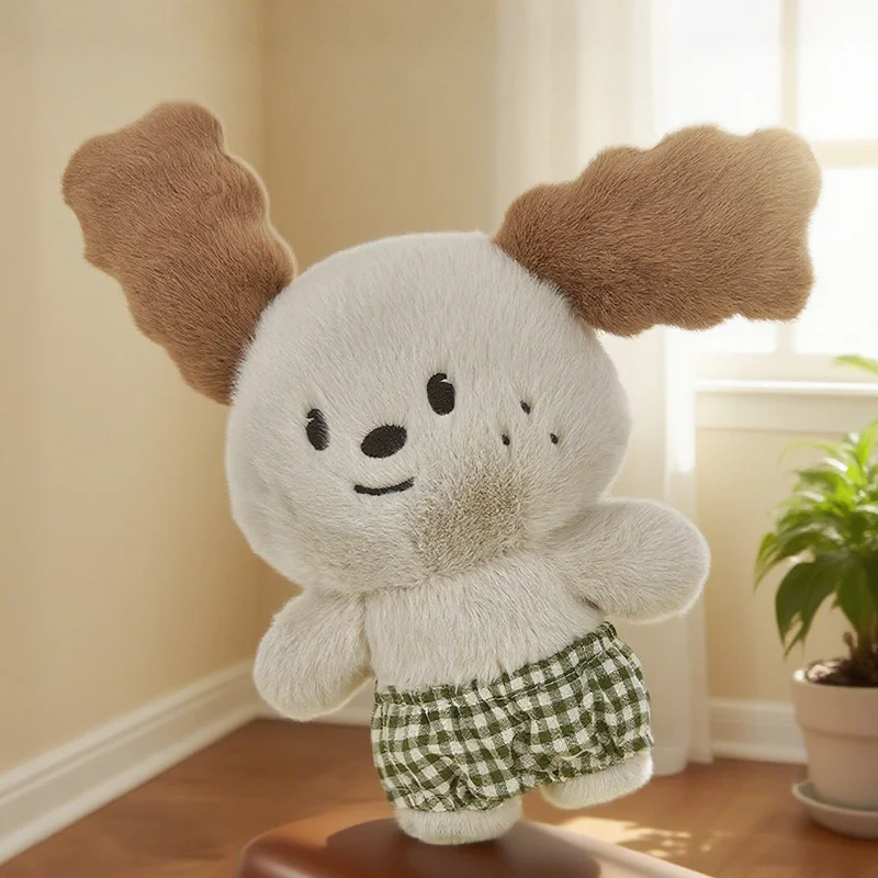 ตุ๊กตาสุนัขแฮปปี้พัพพี้ หูกระดิกได้ ของเล่นสุนัขน่ารัก ของเล่นสัตว์น่ารัก หมอนอิงนุ่ม ของขวัญคริสต์มาสสำหรับเด็ก