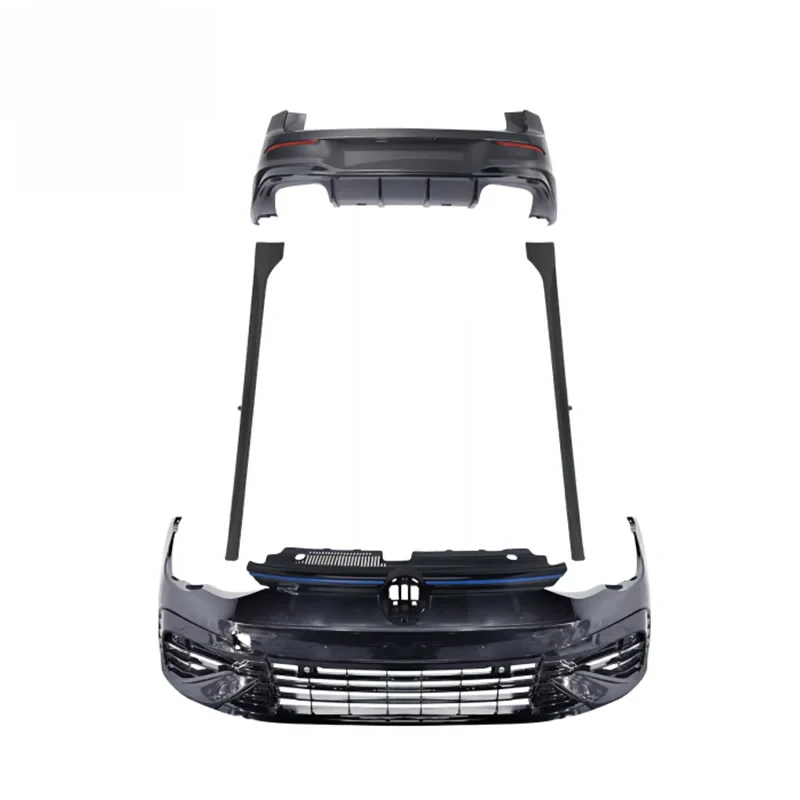 

CZJF Front Rear Bumper for 8 2020 Upgrade 8 R 2022 Car Body Kit