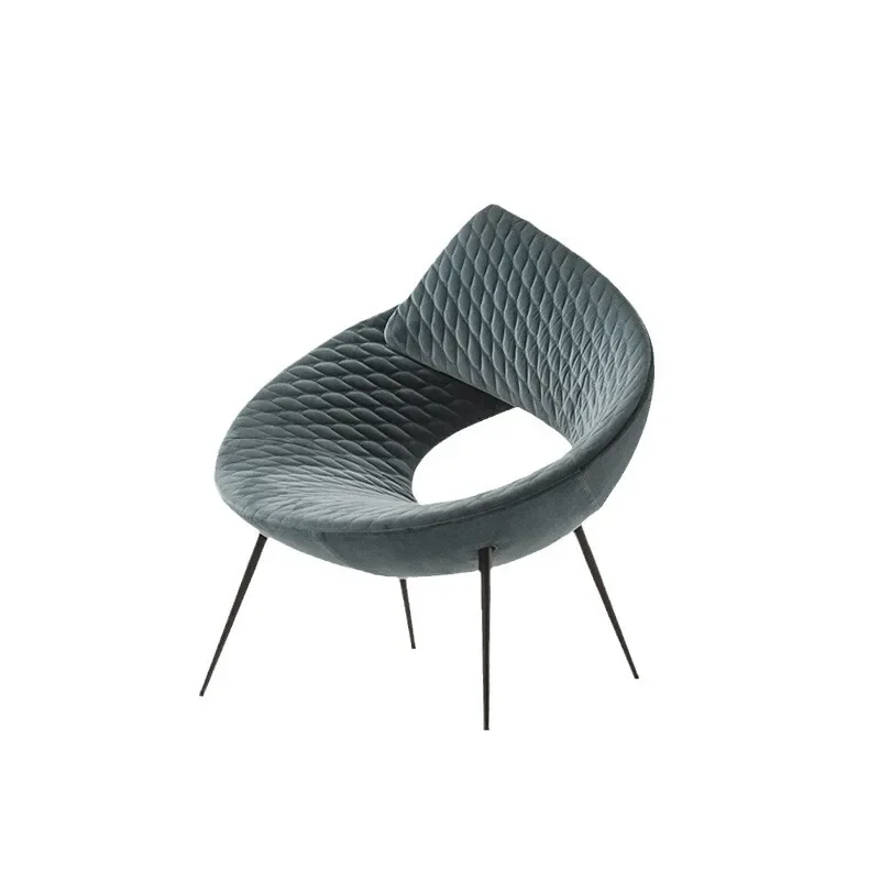 Creative special-shaped fiberglass single sofa chair designer