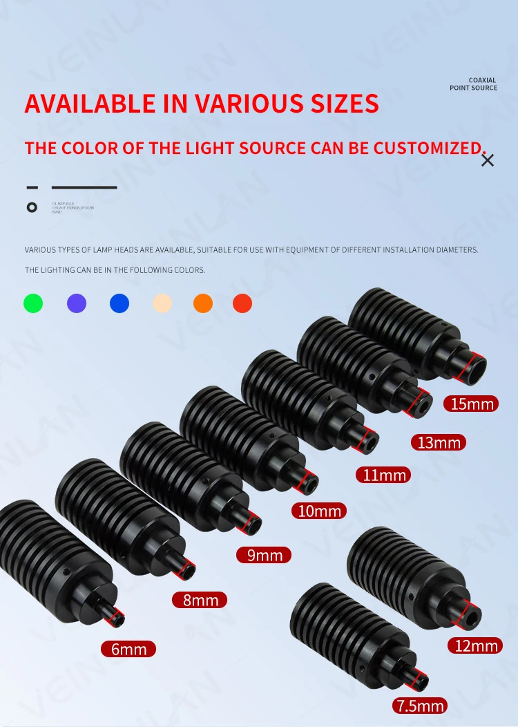

Microscope point light source, coaxial light LED point light source, coaxial illuminator, adjustable brightness