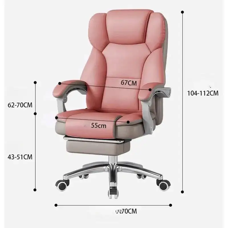 كراسي شيفون Adhd كرسي مكتب مكتب محمول قابل للطي تدليك أبيض مريح تصحيح الموقف Sedia Gaming Offerta كراسي مكتب