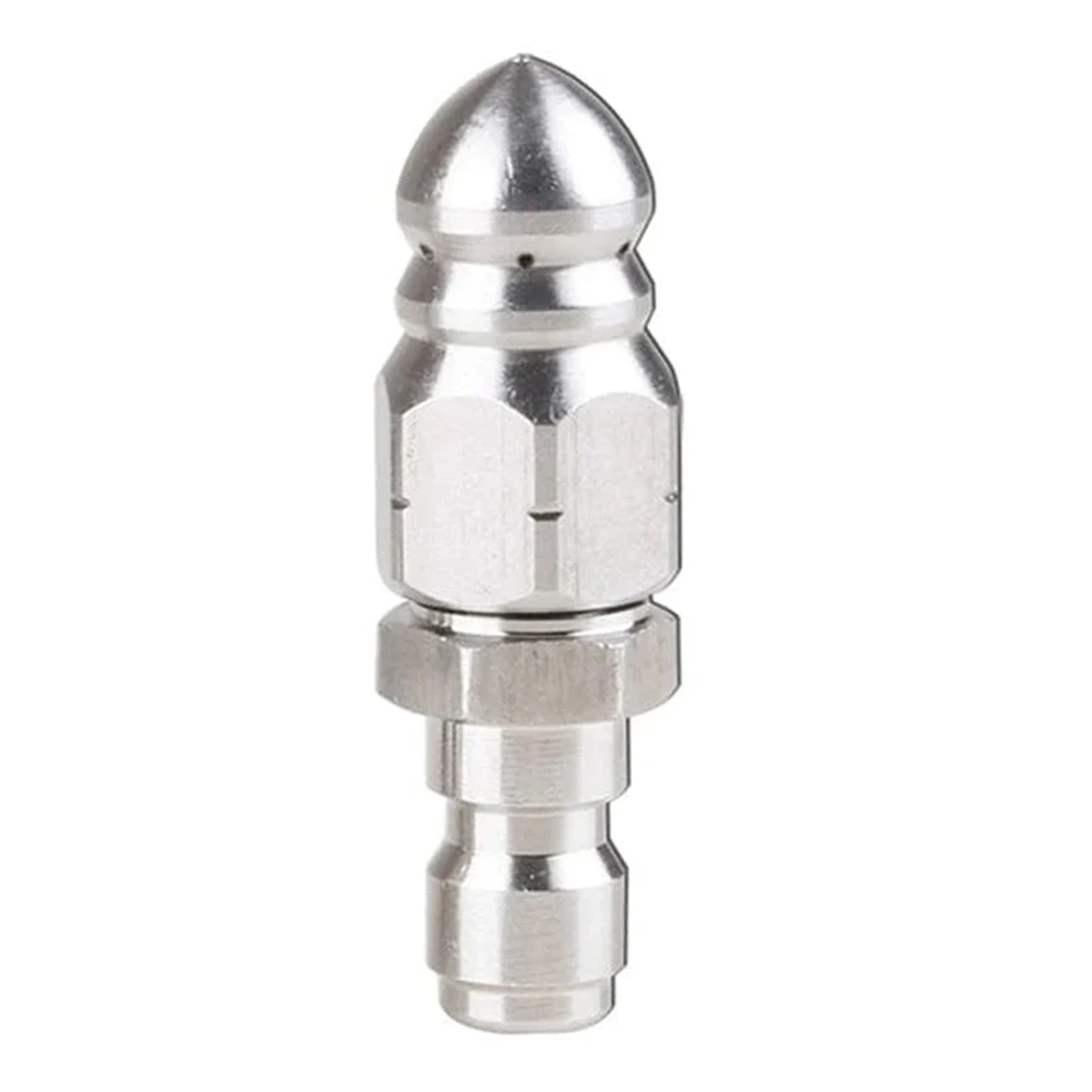 Sewer Jetter Nozzle Quick Pressure Washer Connector Multifunction Pipe Drain Washing Tools Head for Pressure Jet Drain Cleaners