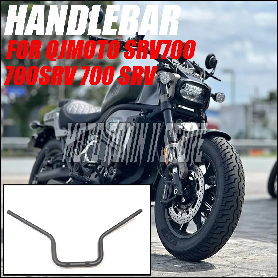 Steering Wheel Handle Faucet Handle Pipe Handle Brand New Suitable for Transit Motorcycle SRV700 700SRV 700 SRV