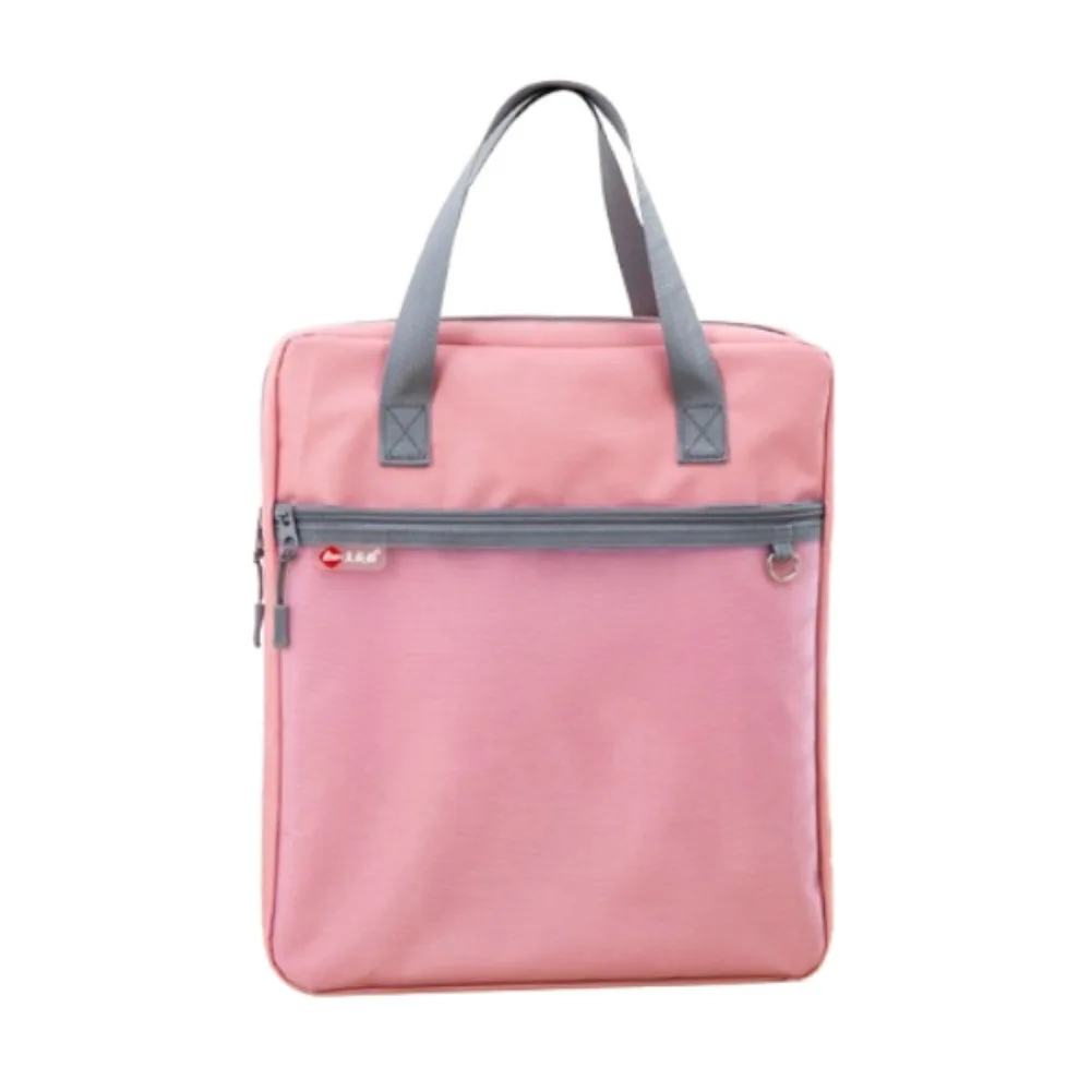 Portable Book Storage Bag Waterproof Handheld Art Storage Bag Zipper Dustproof A4 File Organizer Artwork Storage Bag