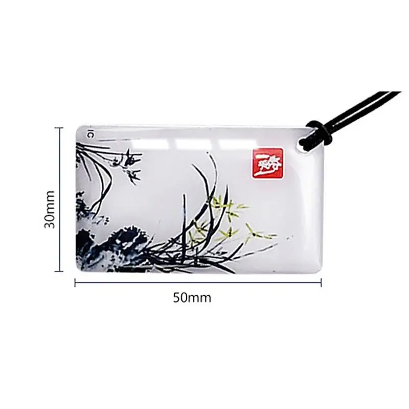 125KHz T5577 EM4305 Rewritable RFID Epoxy Card Waterproof Hang Tag for Community Entry Access Control