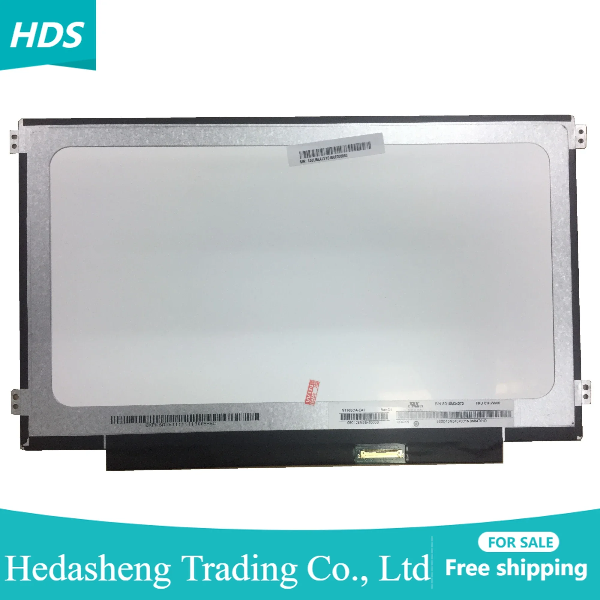 N116BCA-EA1 N116BCA-EB1 11.6 for 1366x768 EDP 30 pin Wide View Replacement Laptop New LED HD Matte LCD Screen